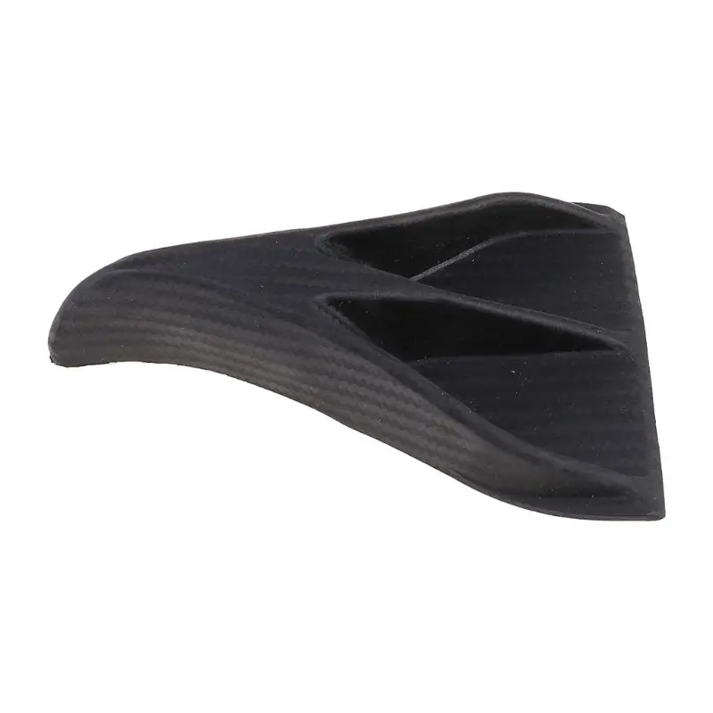 

1Pcs Carbon Fiber Shark Fin Kit Diffuser Spoiler Roof Wing Windshield Vortex Generator for Windscreen RoofSpoiler Bumper E7CA