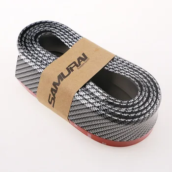 

2.5m Car Protector Front Bumper Lip Splitter Car Sticker for Volkswagen vw POLO Tiguan Passat CC Golf GTI R20 R36 EOS Scirocco