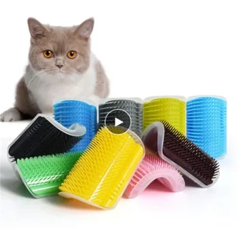 

Pet Comb Removeable Grooming Hair Accessorie Comb Massage Cleaning Supplies Scratching Bubbing Brush Cat Corner Pet Products New