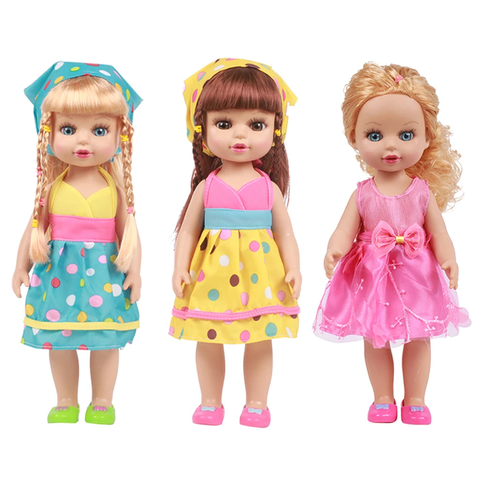 35cm Princess Baby Doll Clothes Dress Up Cartoon Girls Toys Cute for Children Kids Birthday Christmas New Year Gifts |