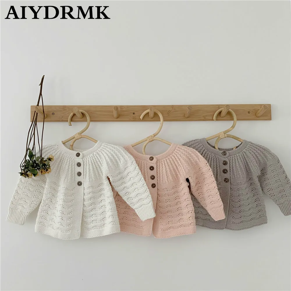 

Knitted Baby Clothes Cute Ribbed Baby Girl Cardigan Kids Cardigan Baby Boy Sweater Cashmere Toddler Girl Clothes Striped Sweater