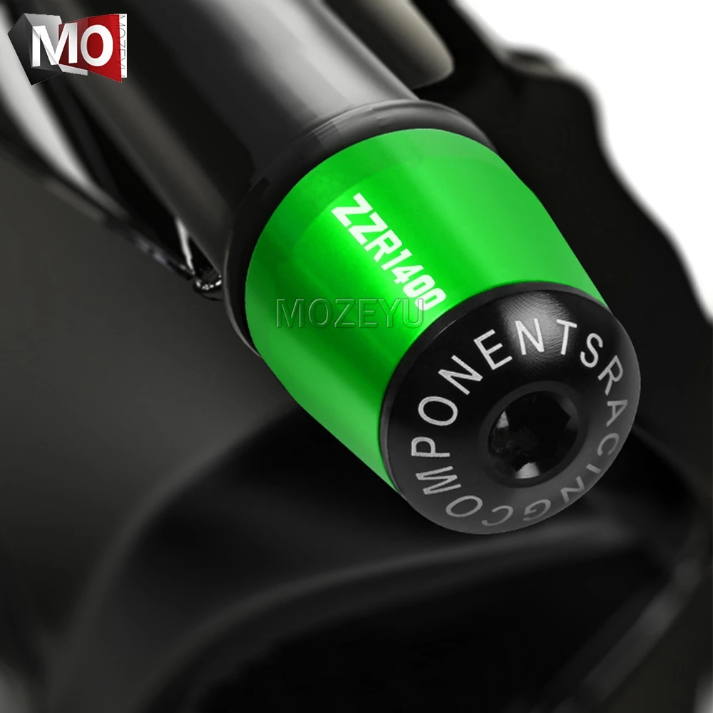 

Motorcycle 7/8" 22MM Handlebar Hand Grips Handle Bar End Slider Cap Plug For KAWASAKI ZZR1400 ZZR 1400 2006-2016 2017 2018 2019