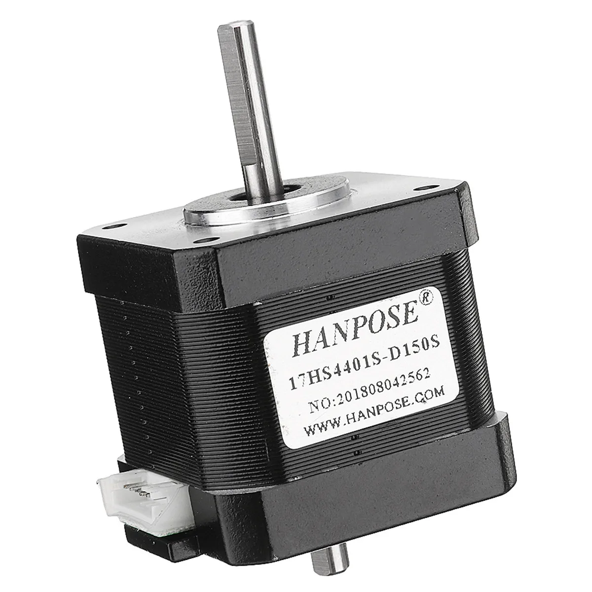 17HS4401S-D150S Double Shaft 48mm Nema 17 Stepper Motor 42 Motor 42BYGH 1.6A 45N.cm 4-lead for CNC Laser 3D Printer