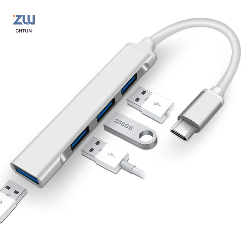 USB-концентратор 3 0 разветвитель с портами USB и микро-зарядкой | Компьютеры офис
