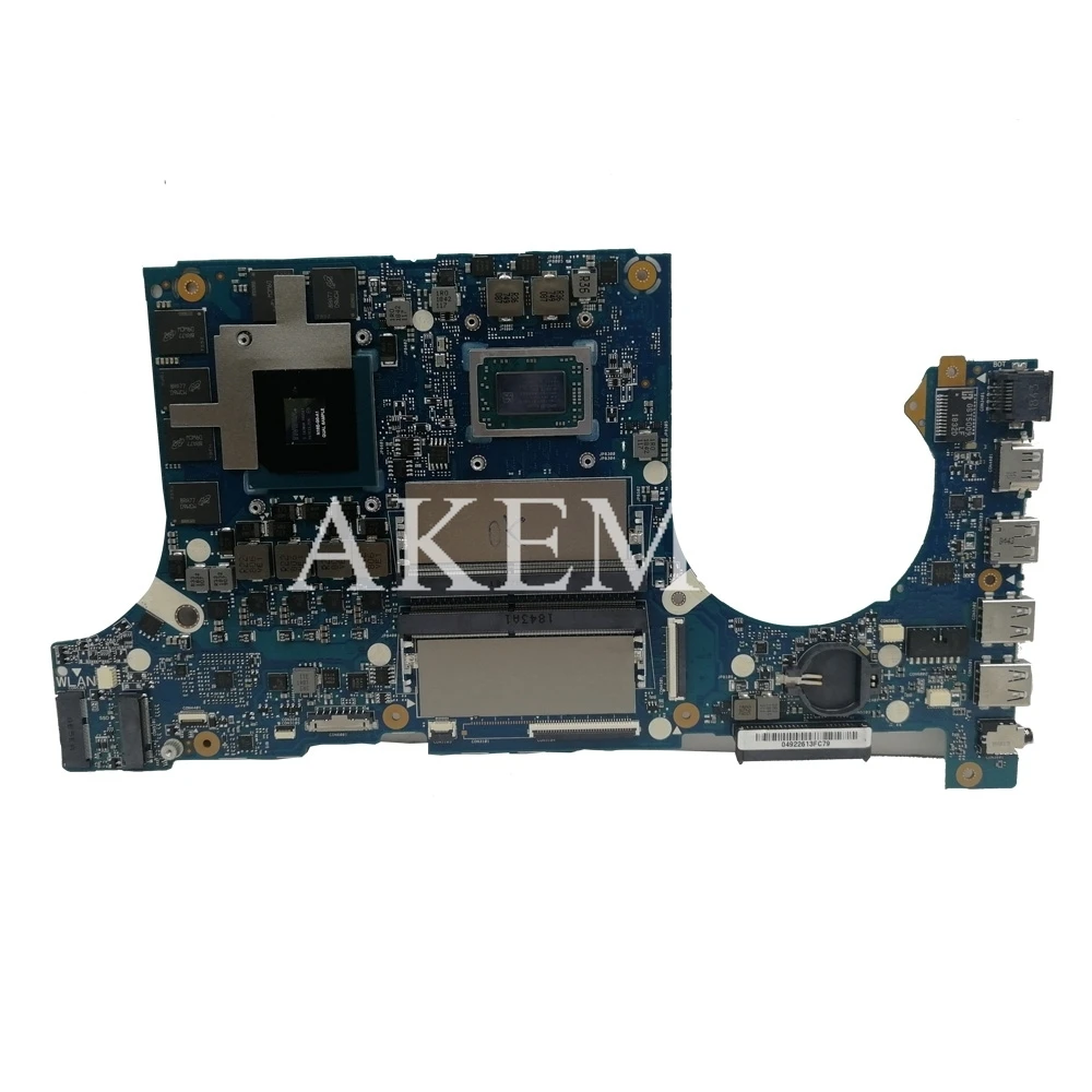 Akemy FX505DU Motherboard For ASUS TUF Gaming FX505D FX505DT FX505DD 15.6 inch Mainboard R7-3750H GTX 1660Ti / V6G
