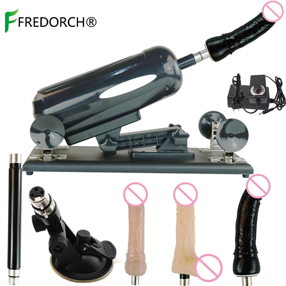 FREDORCH Sex Machine for Women Automatic Female Masturbation Pumping Gun 3XLR Love Machines With Big Dildo Adult Sex Toy 5