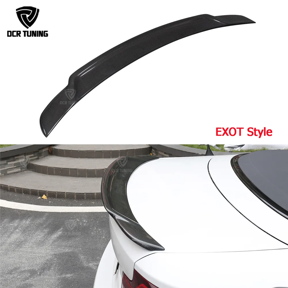 For BMW F22 Spoiler Performance Carbon Fiber Spoiler Lips 2 Series F22 Coupe & F87 M2 220i M235i 228i 2014-UP