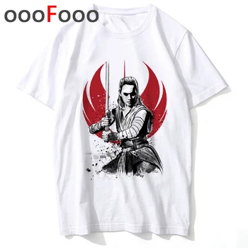 

Star Wars:Episode IX Funny Cartoon T Shirt Men The Rise of Skywalker Unisex T-shirt Fashion Anime Tshirt Hip Hop Top Tees Male