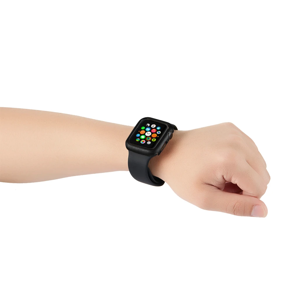 Чехол для Apple Watch, версии 5/4/3/2/1 40 мм 44 царапин ПК matels чехол s для наручных часов iWatch, версия 3, 2, 42 мм, 38 мм