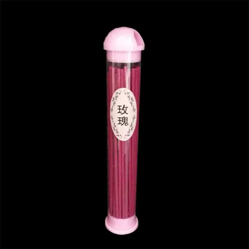 50 шт./кор. 10 видов ароматические благовония Stick баррель Ладан конусов упакованы для обратного Ладан курильница поглотитель запаха - Аромат: Rose