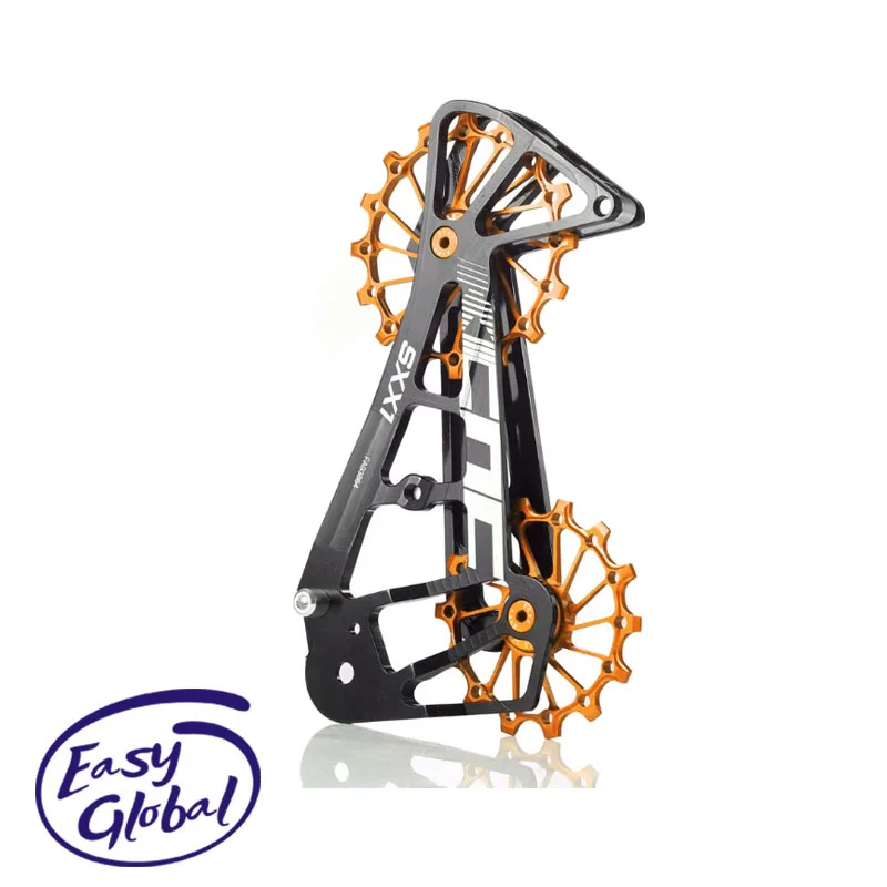 Carbon Fiber Bicycle Rear Derailleur Pulley Wheel System For