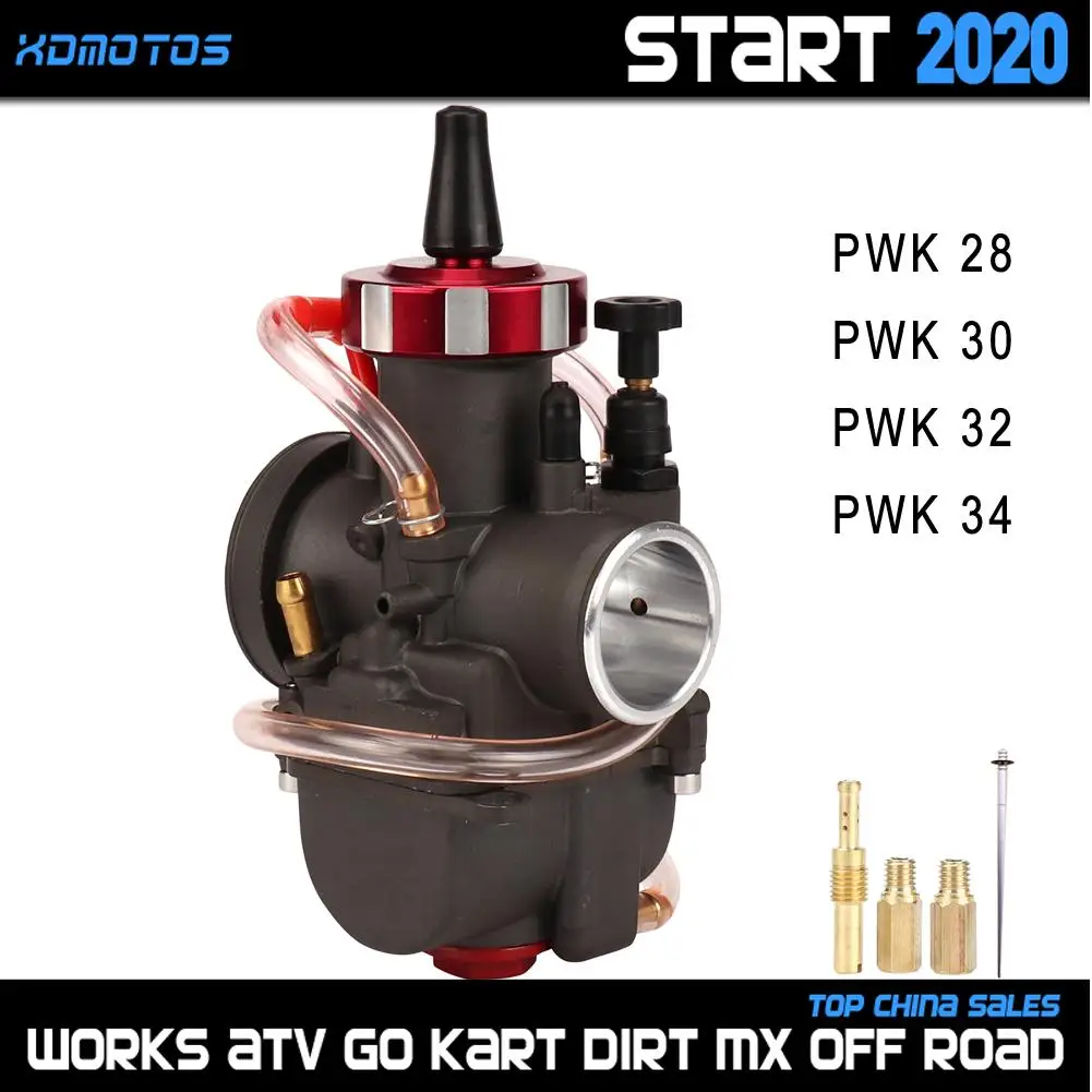 Universal Motorcycle Carburetor 28 30 32 34mm Power Jet For Mikuni Suzuki Honda Yamaha 150 200 250 350cc Dirt Bike Motocross | Автомобили