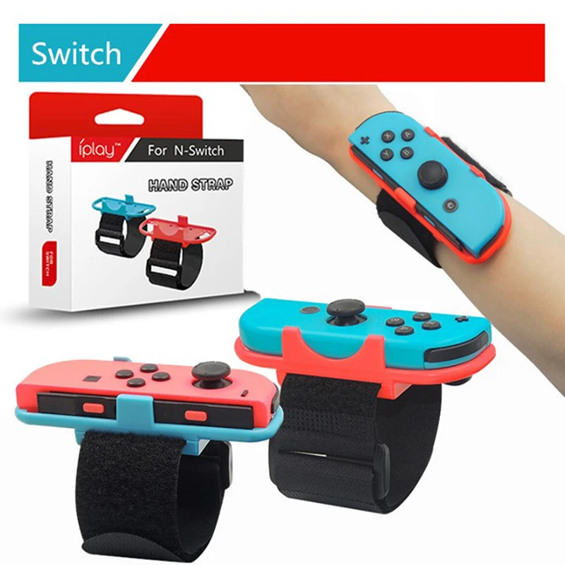 2pcs Wrist band for nintendo switch Adjustable Game Bracelet Elastic