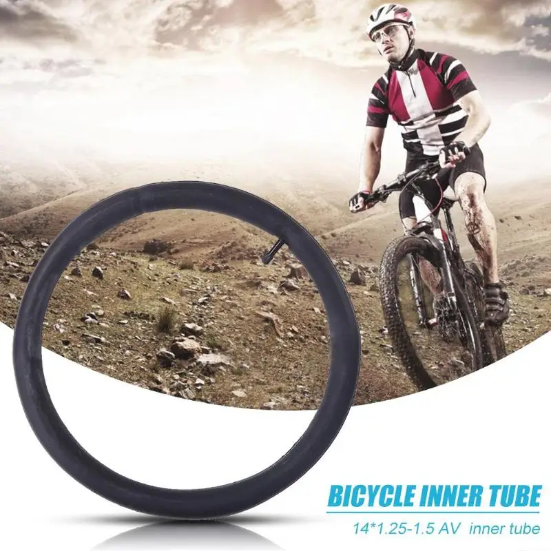 14x1,25/1,5 AV MTB велосипедная внутренняя шина колеса велосипеда шины надувная внутренняя труба