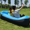 Waterproof Lazy Air Inflatable Sofa Portable Outdoor Beach Air Sofa Bed Sleeping Bag Bed Oxford Cloth 1