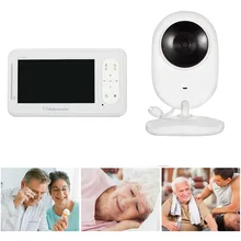 4,3 дюймовый ЖК-видео детский монитор Беспроводной Детский фотоаппарат ночного видения камера высокой безопасности контроль температуры