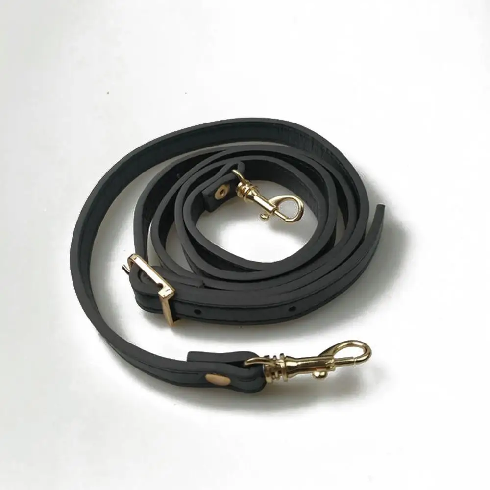 Black 120 см съемная сумка Ручка сумки на замену ремень Женская сумка через плечо из искусственной кожи части сумки ремни ремень сумка аксессуары - Цвет: Black
