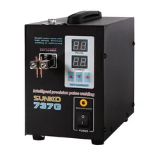 SUNKKO – Machine à souder par points pour batteries au Lithium, 1,5kw, 737G, 18650, pour soudage par points, pour impulsion et liaison