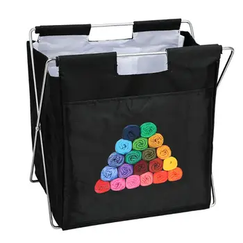 

Portable Knitting Storage Bag DIY Yarn Thread Tote Crochet Hooks Organizer