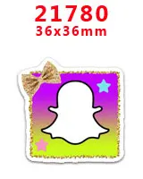 30 шт мультяшный персонаж плоское украшение из смолы PR 21752 - Цвет: 21780