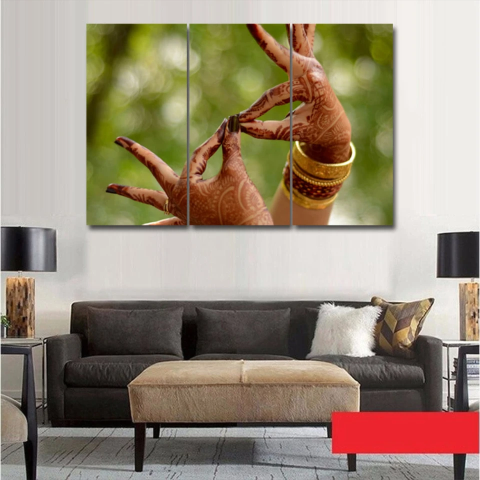 

Tattoo hand butterfly 3 pcs HD Canvas Painting Modern Home Decoration Living Room Canvas Print Painting Wall Decor Picture