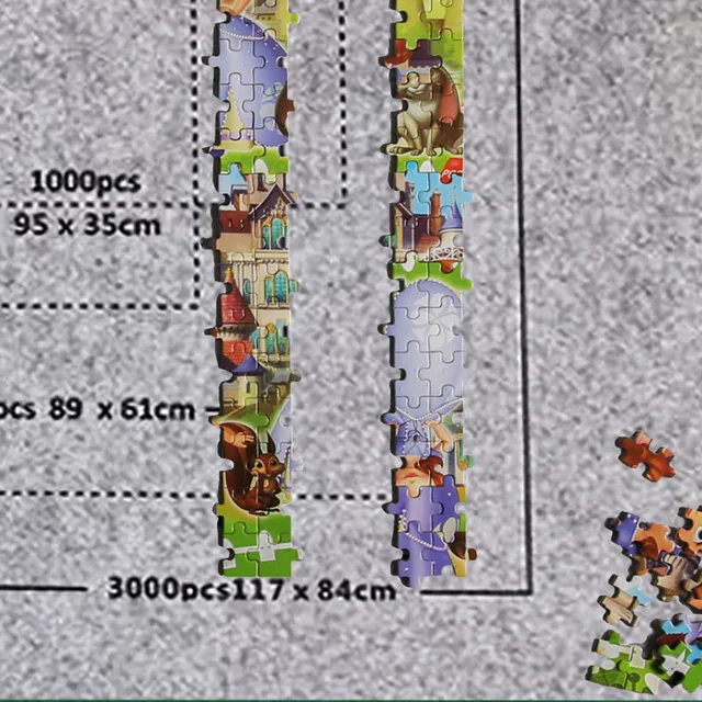 Tapis de rangement pour Puzzle, rouleau jusqu'à 3000 pièces avec