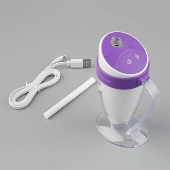

LED Light Humidifier Moonlight Cup USB Humidifier Essential Oil Diffuser Ultrasonic Home Air Humidifier Mist Maker Fogger