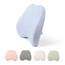 Lumbar Support Pillow Memory Foam Car Waist Cushion Office Waist Cushion Lumbar Pillow Memory Foam