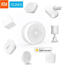 Xiaomi Mijia Aqara концентратор домашний шлюз человеческого тела датчик температуры влажности двери окна ZigBee smart Motion для домашнего комплекта