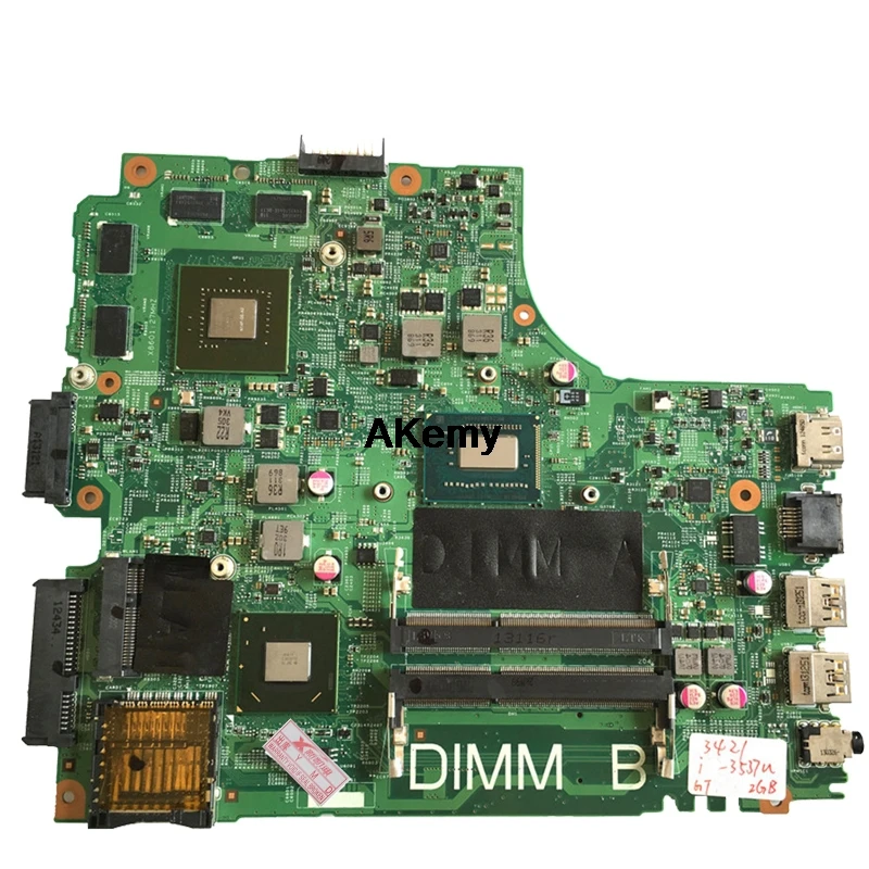 12204-1 Материнская плата для ноутбука dell INSPIRON 3421 12204-1 Материнская плата dell i3 оригинальная материнская плата для процессора