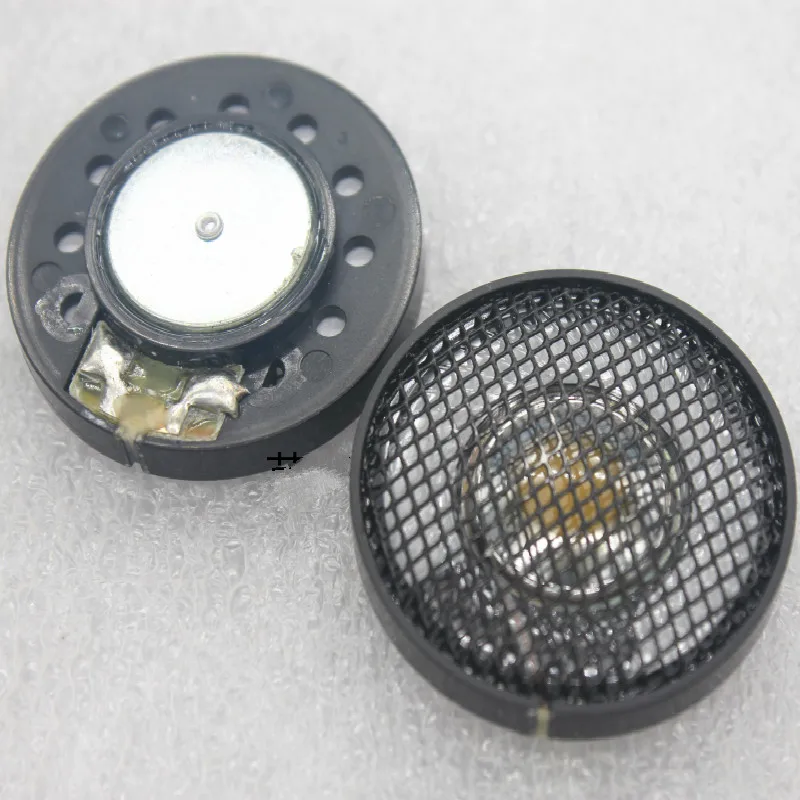 

Hi-Fi 40 мультимедийный динамик для наушников Unit 32ohm для накладных наушников, гарнитура «сделай сам», Посеребренная кольцевая пленка с сетчатым чехлом, распродажа