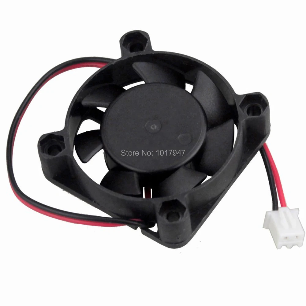 

1PCS Gdstime DC 12V 40x40x10mm 40mm 4cm 2pin Dual Ball Bearing Brushless Case Cooling Cooler Fan High Speed