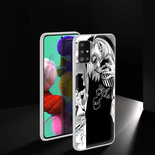 Anime Tokyo Ghouls Horror Case For Samsung Galaxy A51 A71 A21s A31 A41 A42 A52 A72 5G A01 A11 A91 Phone Shell Cover Coque Fundas S10