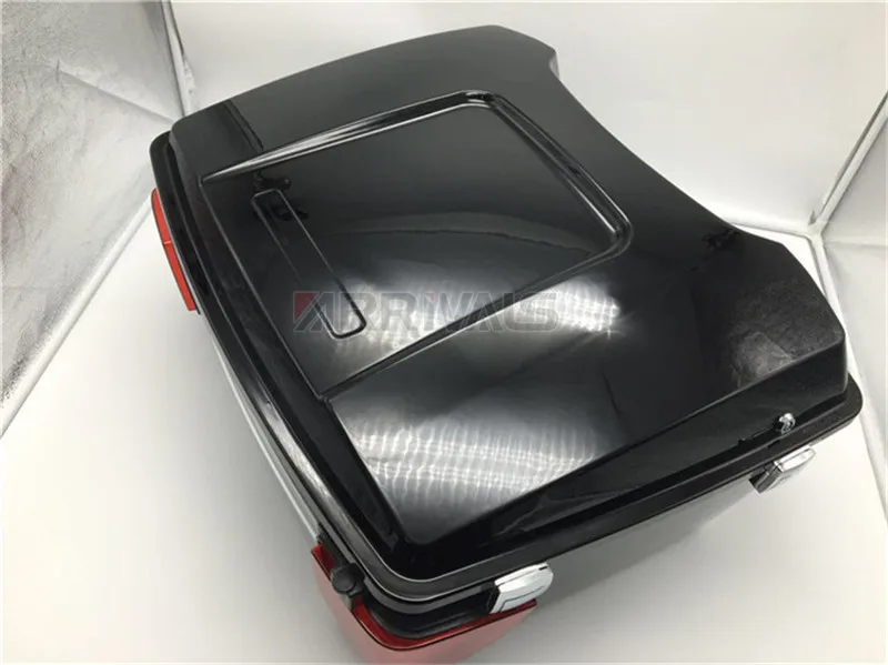 Задняя коробка мотоцикла хвост чемодан багажник чехол Toolbox подходит для Harley Electra Glide