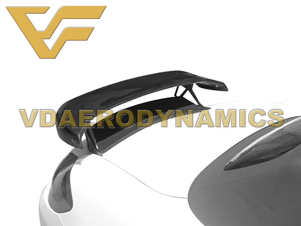 Подходит для 13-15 981 Porsche Cayman Boxster VAD-TR пластик, армированный волокном, углеродное волокно спойлер на задний багажник, крыло