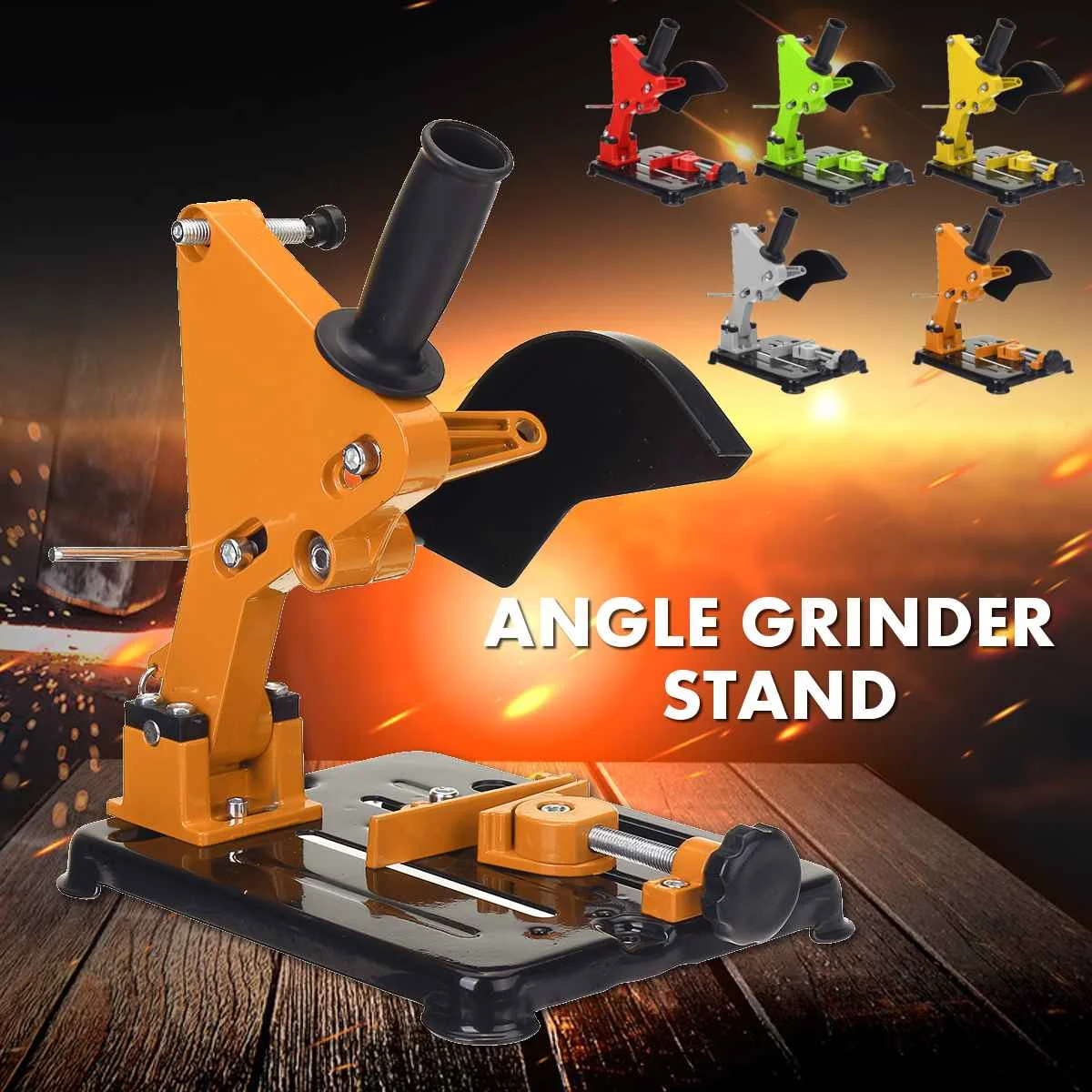 Angle Grinder Stand Bracket Holder Support for 100-125 DIY Cutting Power Tools Accessories | Инструменты
