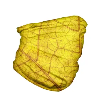 

Magic turban square golden leaves men's and women's hands with windproof full face mask neck sleeve multifunctional scarf