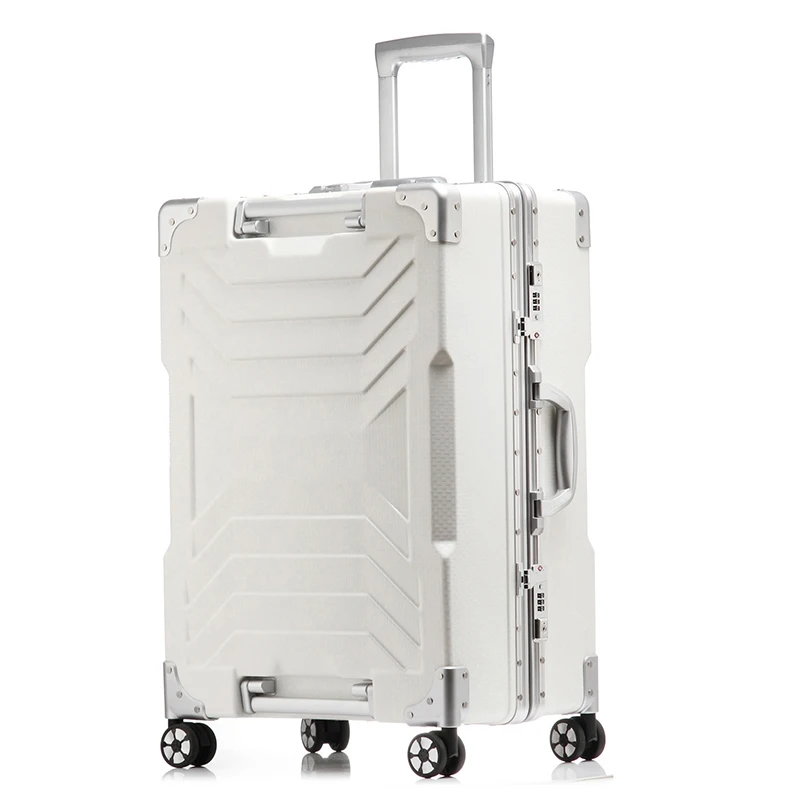 US $106.60 CHUPERMORE 100 Aluminum Frame Rolling Luggage Spinner 29 Inch High Capacity Suitcase Wheels Men Business Password Travel Bags