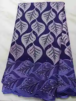 

Dubai Fabric African Dry lace fabric 100%Cotton Lace Fabric Hot Selling Swiss Voile Lace In Switzerland High Quality 5yards/lot