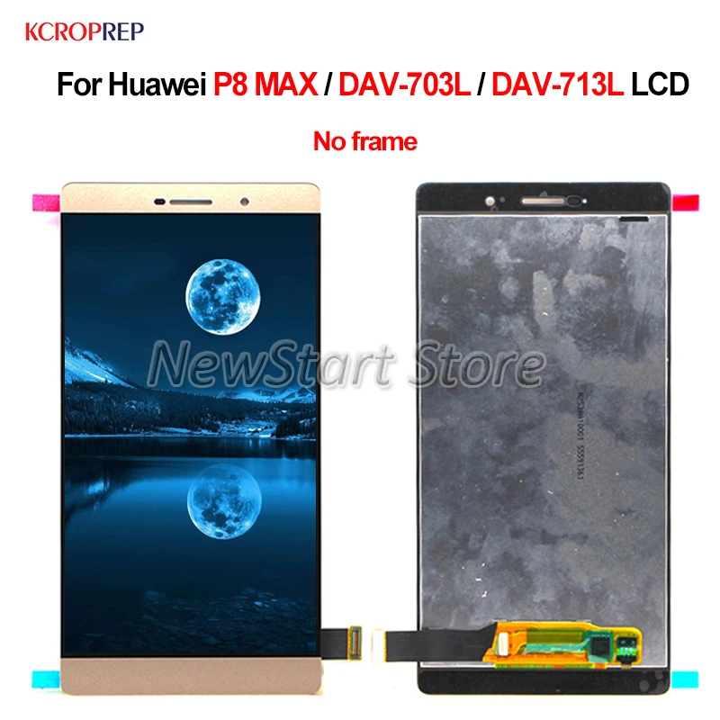 Для Huawei P8 MAX Φ ЖК дисплей сенсорный экран дигитайзер в сборе 6 8 &quotдля P8MAX сменный