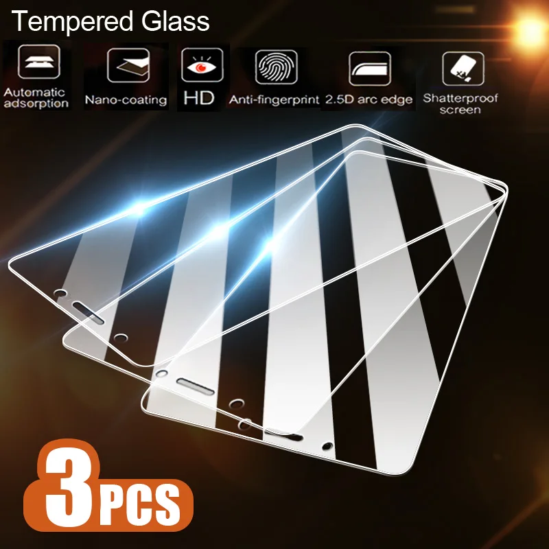 

3Pcs Full Tempered Glass For Huawei Mate 20 Pro Lite Protective Glass For Huawei P30 20 Lite Pro P Smart Screen Protector