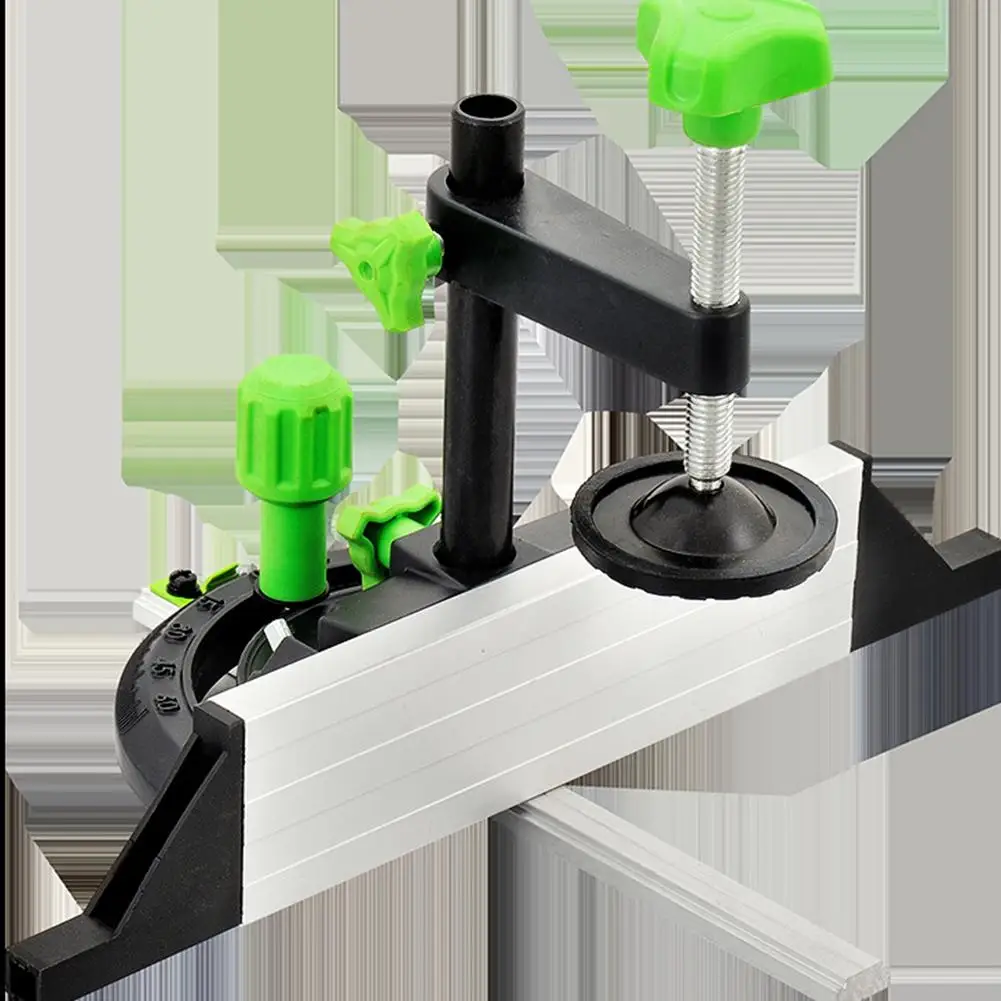 Настольная пила толкающая линейка пластина угол линейка; Деревообработка измерительные инструменты профессиональные DIY Аксессуары Настольная пила толкатель направляющая линейка