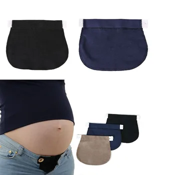 

1 Pcs Pregnant Sewing Accessories Adjustable Elastic Maternity Pregnancy Waistband Belt Waist Extender Clothing Pants