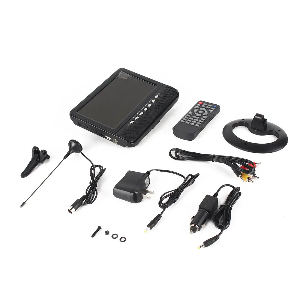 

7 Inch TFT LCD Display Analog TV FM TXT Reader MP3 USB Support MMC Card Slot Auto Car Reader Digital Mobile TV