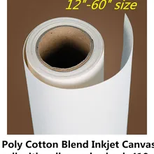 24 дюйма- 60 дюймов x 18 м 410 г Тяжелая растягивающаяся холщовая ткань из поликоттона с желтой спинкой