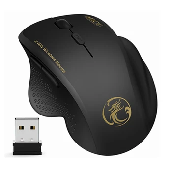 

Wireless Mouse Gamer Computer Mouse Wireless Gaming Mouse Ergonomic Mause 6 Buttons USB Optical Game Mice For Computer PC Laptop