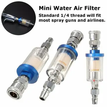 

1/4Thread Spray Tools Air Pressure Regulator Gauge Water Filter Separator Kit