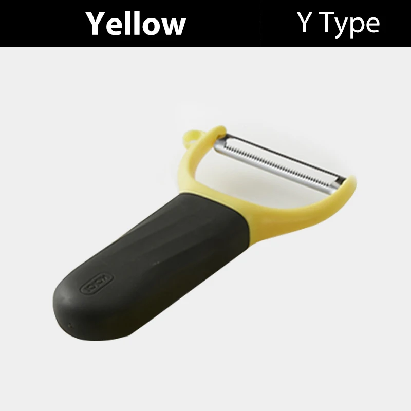 yellow Y Type Xiaomi Mijia Youpin Kalar нож для очистки овощей импортный нож кухонный набор, фрукт и картофель Овощной захват удобен - Цвет: yellow Y Type