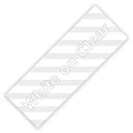 White on Clear