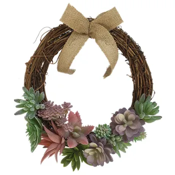 

Model Soft Silcone Succulent Garland Lintel of a Door Garland Ornaments Door Decoration Wedding Home Decoration Supply of Goods